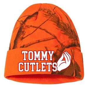 Ny Italian Hand Gesture Tommy Cutlets Football Quarterback Kati Licensed 12" Camo Beanie