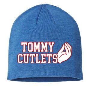 Ny Italian Hand Gesture Tommy Cutlets Football Quarterback Sustainable Beanie