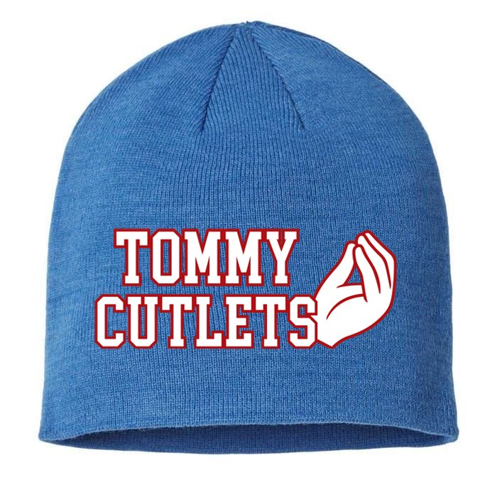 Ny Italian Hand Gesture Tommy Cutlets Football Quarterback Sustainable Beanie