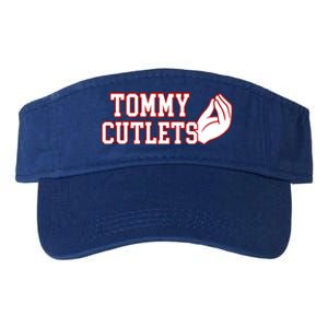 Ny Italian Hand Gesture Tommy Cutlets Football Quarterback Valucap Bio-Washed Visor