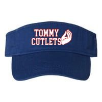 Ny Italian Hand Gesture Tommy Cutlets Football Quarterback Valucap Bio-Washed Visor