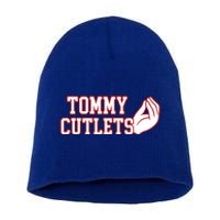 Ny Italian Hand Gesture Tommy Cutlets Football Quarterback Short Acrylic Beanie