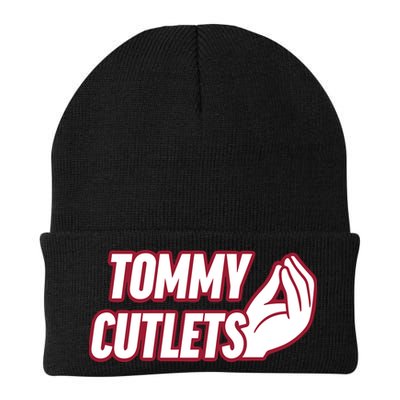 Ny Italian Hand Gesture Tommy Cutlets Football Quarterback Beanie