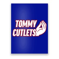 Ny Italian Hand Gesture Tommy Cutlets Football Quarterback Poster