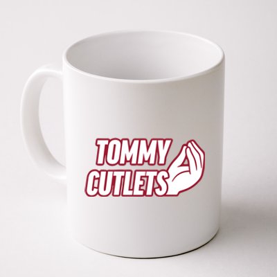 Ny Italian Hand Gesture Tommy Cutlets Football Quarterback Coffee Mug