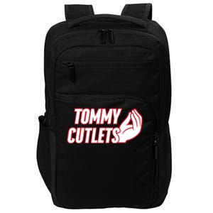 Ny Italian Hand Gesture Tommy Cutlets Football Quarterback Impact Tech Backpack