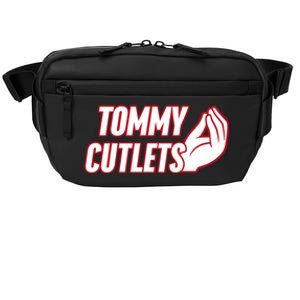 Ny Italian Hand Gesture Tommy Cutlets Football Quarterback Crossbody Pack