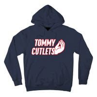 Ny Italian Hand Gesture Tommy Cutlets Football Quarterback Tall Hoodie