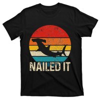 Nailed It Hammerhead Shark Vintage Funny Fishing Gift T-Shirt