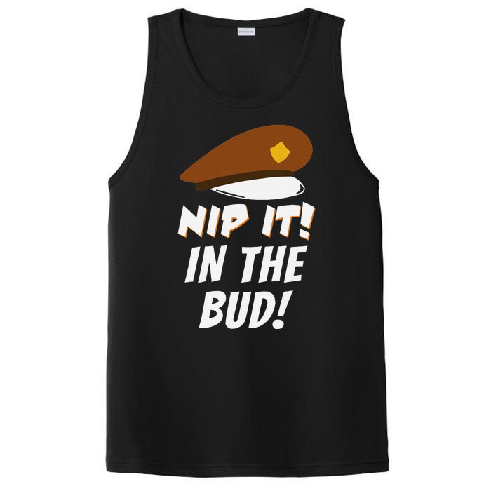 Nip It In The Bud Funny PosiCharge Competitor Tank