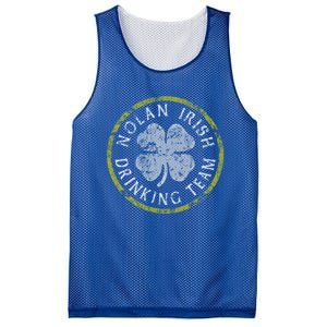 Nolan Irish Ing Team Family Surname St Patricks Gift Mesh Reversible Basketball Jersey Tank