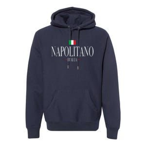 Napolitano Italia Italian Flag Premium Hoodie