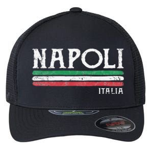 Naples Italy Italian Flag Souvenirs Gift Napoli Flexfit Unipanel Trucker Cap