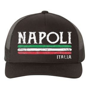 Naples Italy Italian Flag Souvenirs Gift Napoli Yupoong Adult 5-Panel Trucker Hat