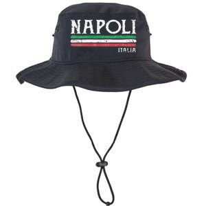 Naples Italy Italian Flag Souvenirs Gift Napoli Legacy Cool Fit Booney Bucket Hat