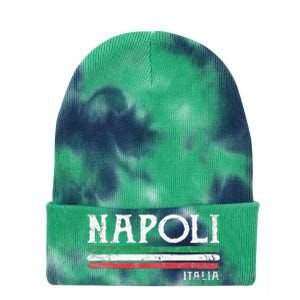 Naples Italy Italian Flag Souvenirs Gift Napoli Tie Dye 12in Knit Beanie