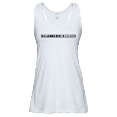 Not Involved In Human Trafficking Ladies Essential Flowy Tank