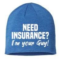 Need Insurance I'm Your Guy Insurance Broker Insurance Agent Meaningful Gift Sustainable Beanie