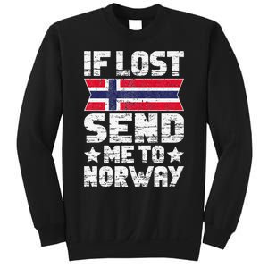 Norwegian If Lost Send Me To Norway  Sweatshirt