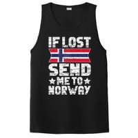 Norwegian If Lost Send Me To Norway  PosiCharge Competitor Tank