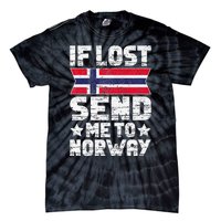 Norwegian If Lost Send Me To Norway  Tie-Dye T-Shirt