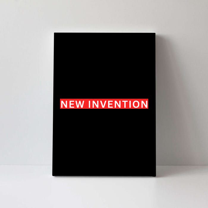 New Invention Logo Canvas