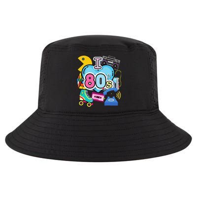 Nostalgic I Love The 80s Trip Down Memory Lane 80s Style Cool Comfort Performance Bucket Hat