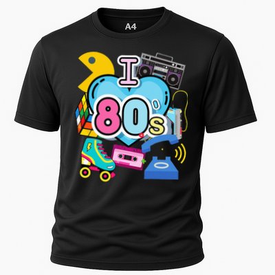 Nostalgic I Love The 80s Trip Down Memory Lane 80s Style Performance Shirt