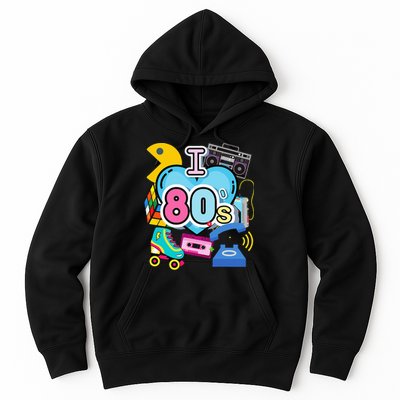 Nostalgic I Love The 80s Trip Down Memory Lane 80s Style Hoodie