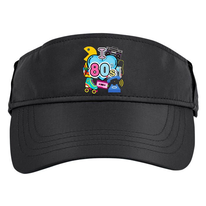 Nostalgic I Love The 80s Trip Down Memory Lane 80s Style Adult Drive Performance Visor