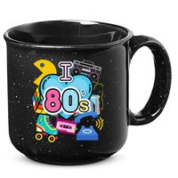 Nostalgic I Love The 80s Trip Down Memory Lane 80s Style 15oz Campfire Ceramic Mug