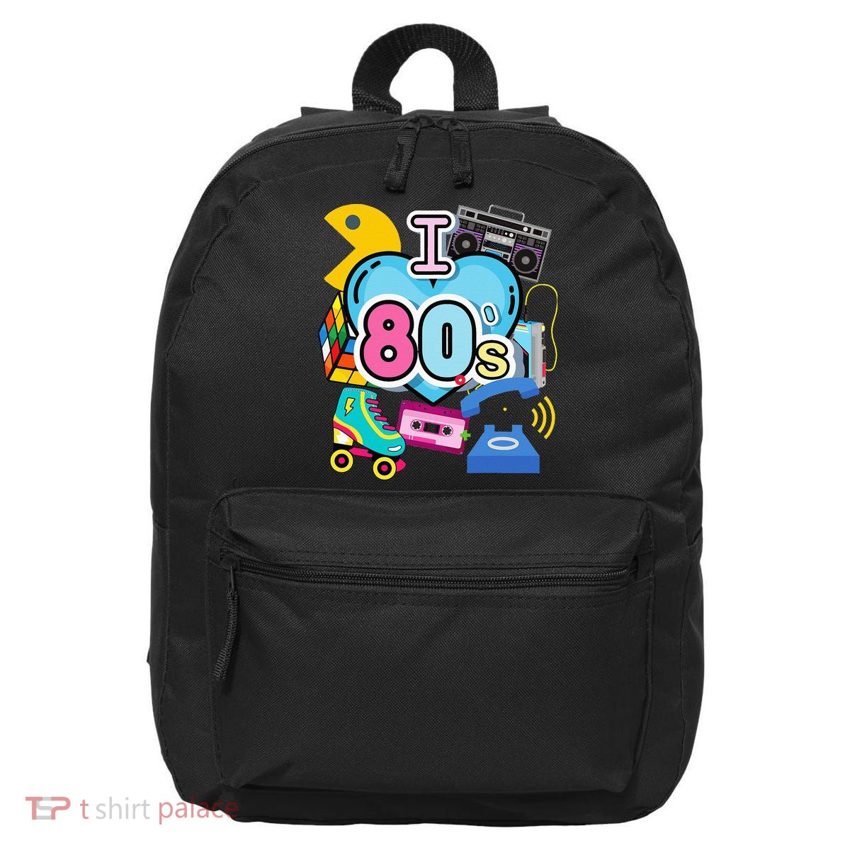 Nostalgic I Love The 80s Trip Down Memory Lane 80s Style 16 in Basic Backpack