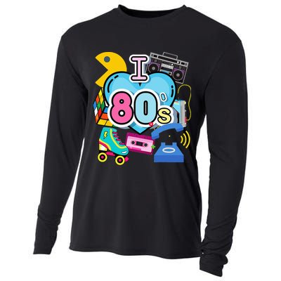 Nostalgic I Love The 80s Trip Down Memory Lane 80s Style Cooling Performance Long Sleeve Crew