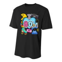 Nostalgic I Love The 80s Trip Down Memory Lane 80s Style Youth Performance Sprint T-Shirt
