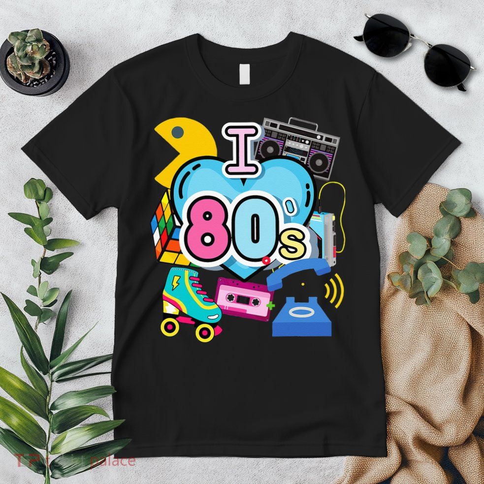 Nostalgic I Love The 80s Trip Down Memory Lane 80s Style Premium T-Shirt