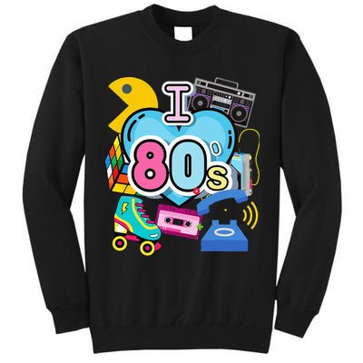 Nostalgic I Love The 80s Trip Down Memory Lane 80s Style Tall Sweatshirt