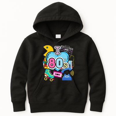 Nostalgic I Love The 80s Trip Down Memory Lane 80s Style Kids Hoodie