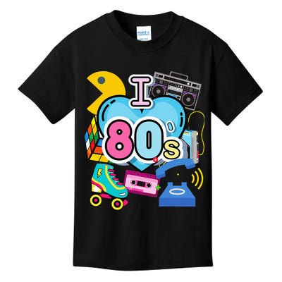 Nostalgic I Love The 80s Trip Down Memory Lane 80s Style Kids T-Shirt