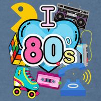 Nostalgic I Love The 80s Trip Down Memory Lane 80s Style Garment-Dyed Sweatshirt