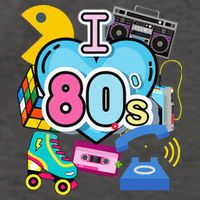 Nostalgic I Love The 80s Trip Down Memory Lane 80s Style Vector Backpack