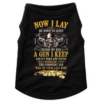 Now I Lay Me Down To Sleep Beside My Bed A Gun I Keep Doggie Tank