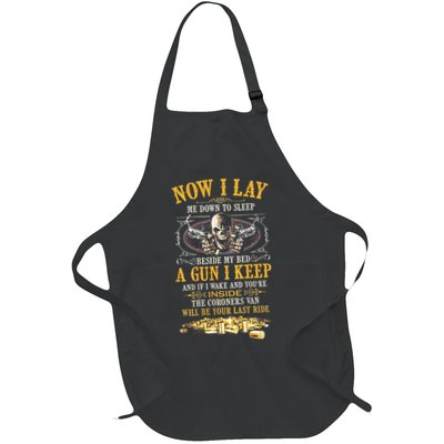 Now I Lay Me Down To Sleep Beside My Bed A Gun I Keep Apron