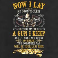 Now I Lay Me Down To Sleep Beside My Bed A Gun I Keep 25L Jumbo Tote