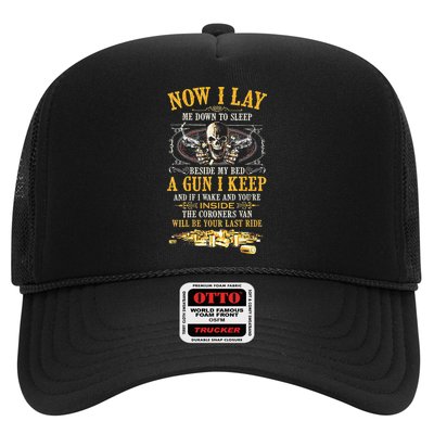Now I Lay Me Down To Sleep Beside My Bed A Gun I Keep Trucker Hat