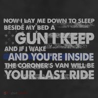 Now I Lay Me Down To Sleep Beside My Bed A Gun I Keep Cool Comfort Performance Bucket Hat
