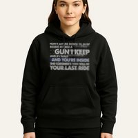 Now I Lay Me Down To Sleep Beside My Bed A Gun I Keep Hoodie