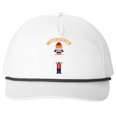 Nutcracker Is My Favorite Season Nutcracker Snapback Five-Panel Rope Hat