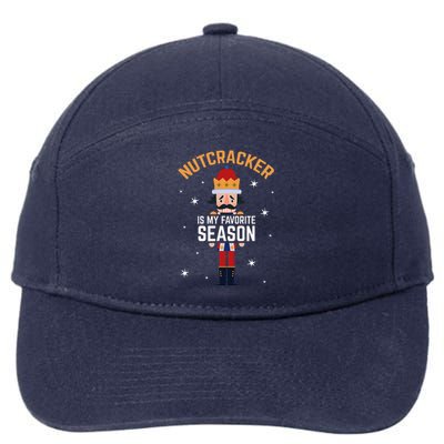 Nutcracker Is My Favorite Season Nutcracker 7-Panel Snapback Hat