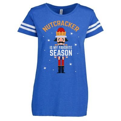 Nutcracker Is My Favorite Season Nutcracker Enza Ladies Jersey Football T-Shirt