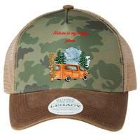 Nature Is My Happy Place Legacy Tie Dye Trucker Hat